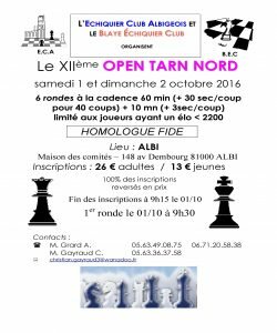 Affiche Albi tournoi